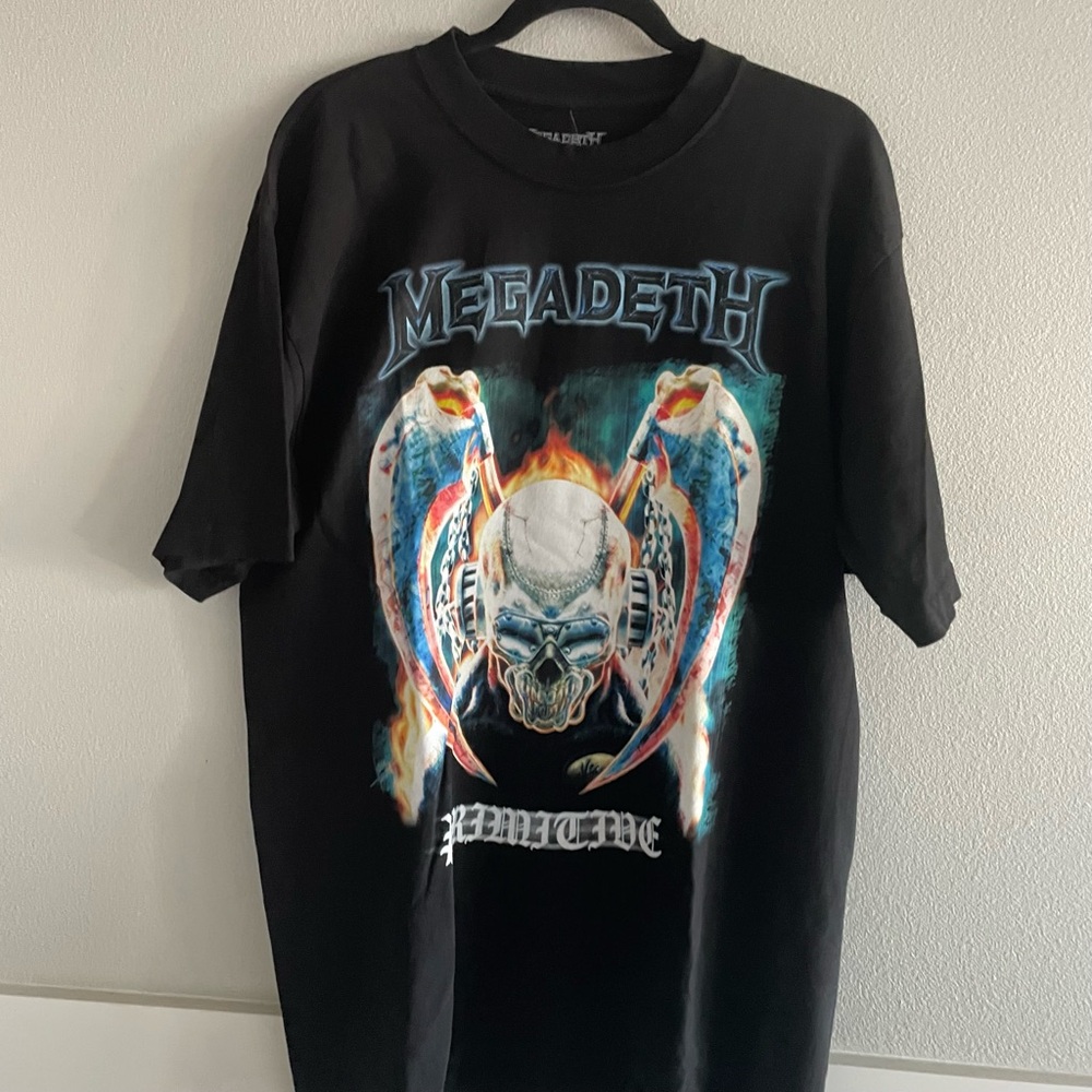 (NWT) Megadeath Graphic Adult T-Shirt (XL)
